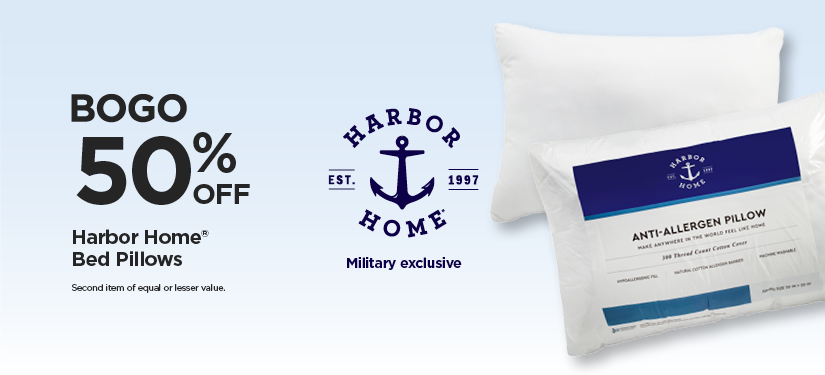 BOGO 50% Off Our Everyday Value Harbor Home® Bed Pillows