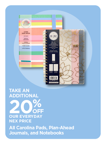 20% Off All Carolina Pads Journals and NoteBooks