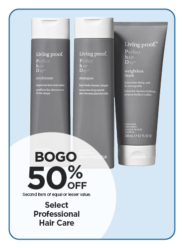 BOGO 50% Off Select Professional Hair Care