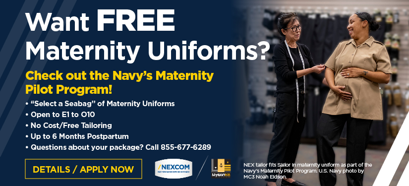 NEW! Navy Maternity Pilot Program Updated Image 7.2023