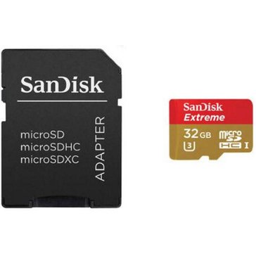 Sandisk Extreme Micro SDHC 32GB Memory Card - SDSQXNE032GAN6MA