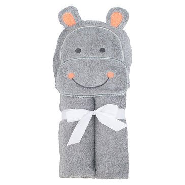 Just Born Hippo Woven Puppet Towel