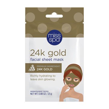 Miss Spa Gold Radiance Premium Sheet Mask