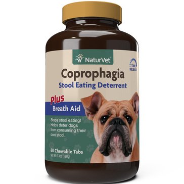 NaturVet Coprohagia Deterrent Plus Breath and Time Released Tablets