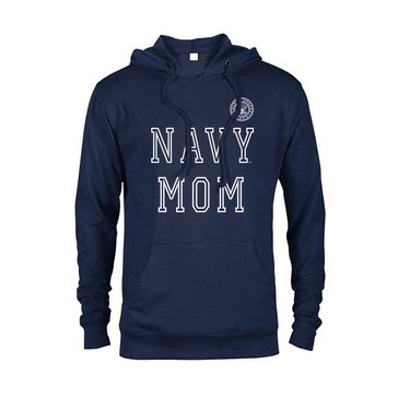 Soffe Women's Navy Mom French Terry Hoodie