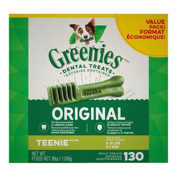 Greenies Value Tub Dental 36 oz. Teenie Dog Chews