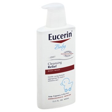 EUCERIN BABY CLEANSING RELIEF BODY WASH 13.5OZ