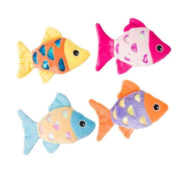 Ethical Pet Shimmer Glimmer Fish Catnip Toy