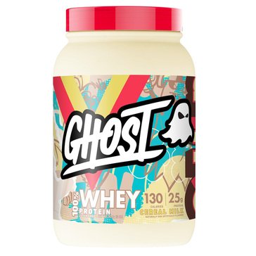 Ghost Whey Cereal Milk 25g Protein Powder, 26-servings 