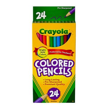 Crayola Colored Pencils, 24-count