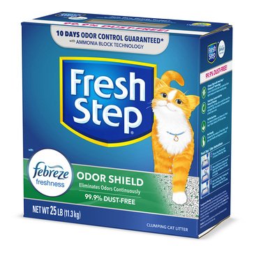 Fresh Step Odor Shield Scoop Litter with Febreeze