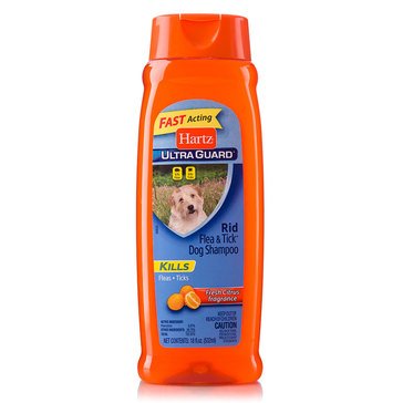 Hartz Ultraguard Flea & Tick Fresh Citrus Dog Shampoo