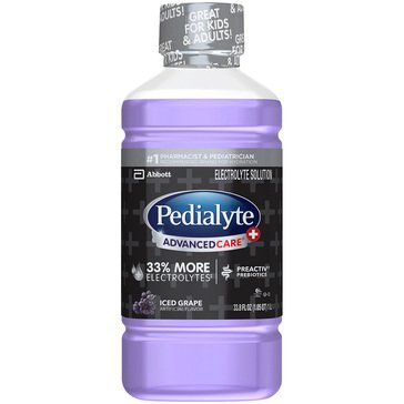 Pedialyte Advanced Care Plus Iced Grape 1 Liter