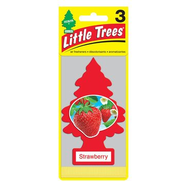 Little Trees Strawberry 3-Pack Air Freshener
