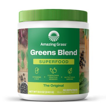 Amazing Grass Green Superfood Original Powder, 30-servings