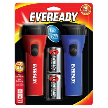 Energizer Economy 2 Pack LED Flashlights