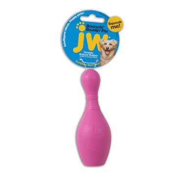 JW Pet Large Bouncing Bowling Pin Dog Toy