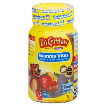 L'Il Critters Gummy Vitess, 70-count