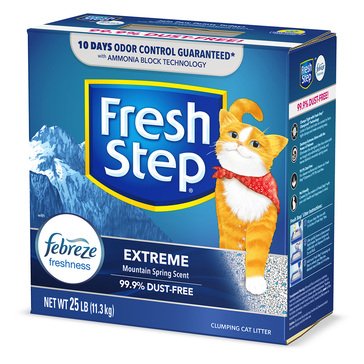 Fresh Step Extreme Odor Control with Febreeze Cat Litter