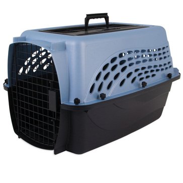 Petmate 2-Door Top Load Kennel 24 for Up to 15lbs.Cats