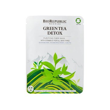 BioRepublic Green Tea Detox Sheet Mask Single