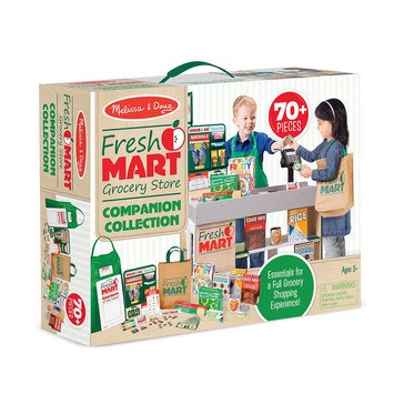 Melissa & Doug Fresh Mart Grocery Store Companion 70-Piece Set