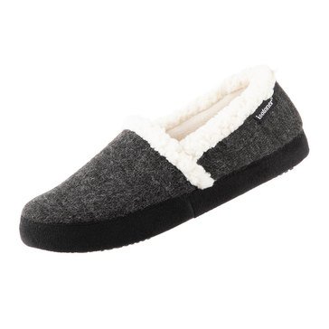 Totes Isotoner Women's Heathered Knit Marisol Closed Back Slippers