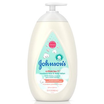Johnson's Baby Cotton Touch Daily Face Body Moisturizer, 27.1oz