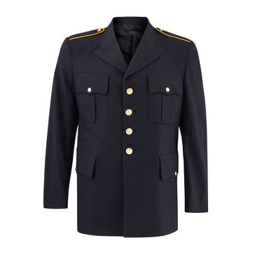 Army Men's Blue Poly/Wool Coat (CF)