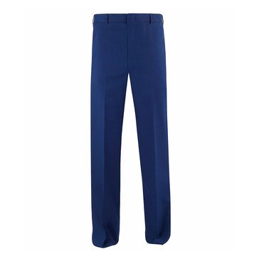 Army Blue Poly/Wool Trousers without Braid (CF)