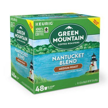 Green Mountain Coffee Nantucket Blend K-Cup Pods, 48-count