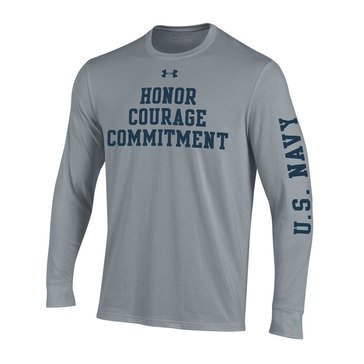 Under Armour Men's USN Honor Courage Performance Cotton Tee