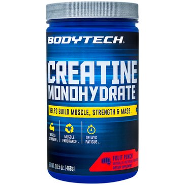 BodyTech Creatine Monohydrate Fruit Punch Powder, 78-servings 