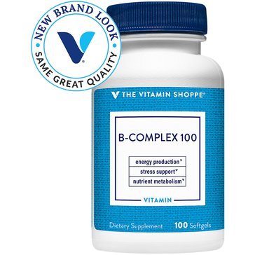 The Vitamin Shoppe B-Complex Softgels, 100-count