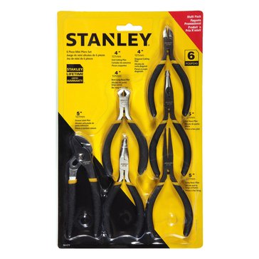 Stanley 6-Piece Basic Mini Plier Set 