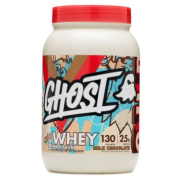 Ghost Whey Chocolate Milk 2lbs Protein Powder, 26-servings
