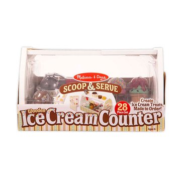 Melissa & Doug Scoop & Serve Ice Cream Counter Pretend Food