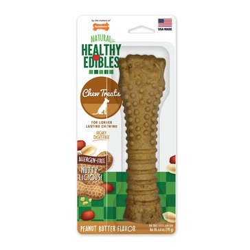Nylabone Healthy Edibles Peanut Butter Flavor Chew for Dogs