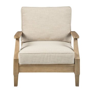 Signature Design by Ashley Clare View Lounge Chair with Cushion, Beige