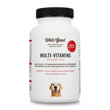 Well & Good by Petco 60-Count Multivitamins for Senior Dogs