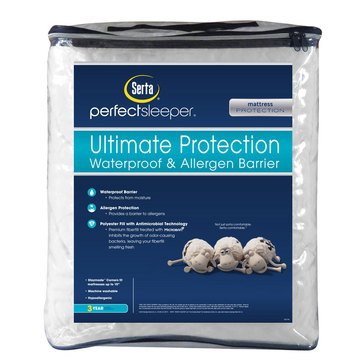 Serta Perfect Sleeper Ultimate Protection Waterproof And Allergen Barrier, Queen