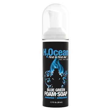 H2Ocean Blue Green Foam Soap 1.7oz