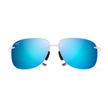 Maui Jim Pure LT Mens Blue Hikina Crystal Matte Sunglasses