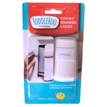 Toddleroo by North States® Corner Drawer Locks
