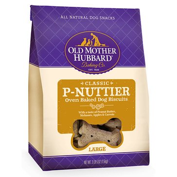 Old Mother Hubbard Large 3 lbs. P-Nuttier Baked Dog Treats