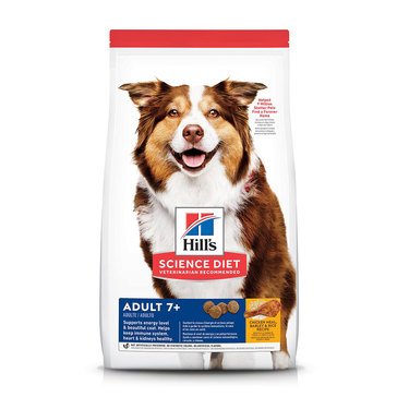 Hill's Science Diet Canine Adult 7+ Chicken Barley & Brown Rice Dog Food