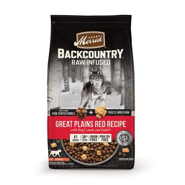 Merrick Backcountry Great Plains Red Meat Adult Dog Food