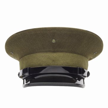 USMC Officer Company Grade Service Green Combination Cap NO DEV