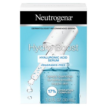 Neutrogena Hydro Boost Hyaluronic Acid Serum Fragrance Free 1 fl oz