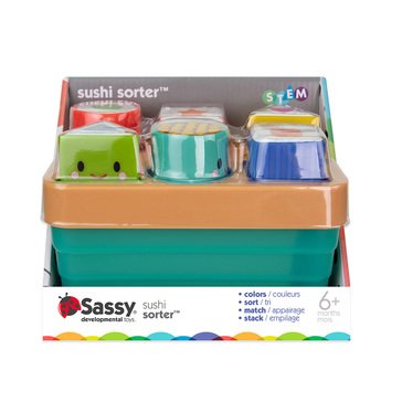 Sassy Sushi Sorter Developmental Toy